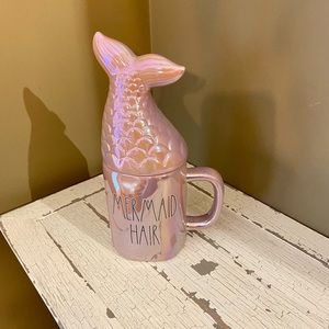 Rae Dunn Mermaid 🧜‍♀️ Hair Don’t Care Mug !